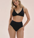 Taille Haute — Nylon recyclé — Noir